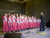 Auftritt auf der Landesgartenschau Norderstedt mit dem Landfrauen Chor Tangstedt von 1988